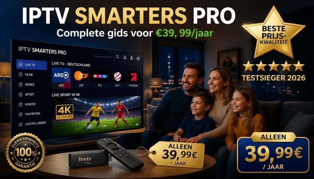 IPTV Smarters Pro Kosten: Nur 39,99€/Jahr!