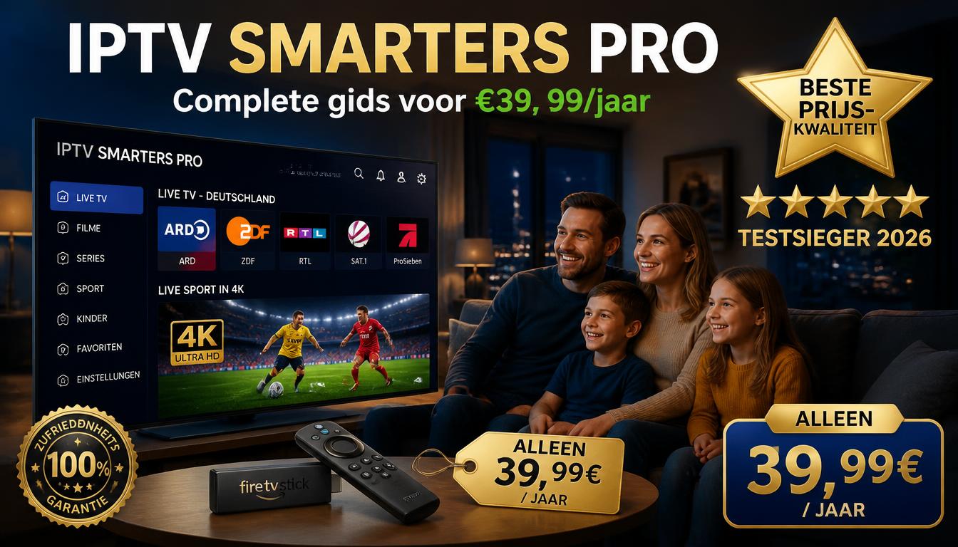 IPTV Smarters Pro Kosten: Nur 39,99€/Jahr!
