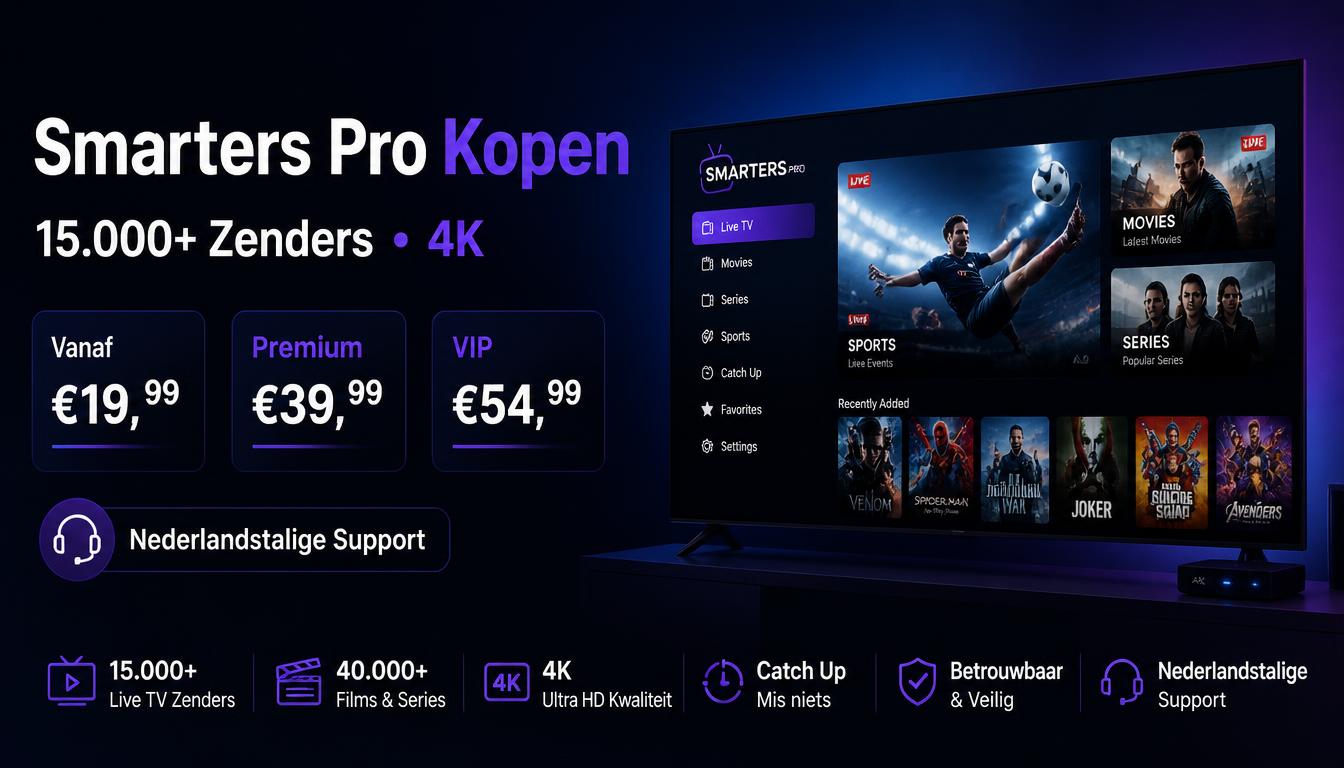 Smarters Pro – 39,99€ Perfect Streamen